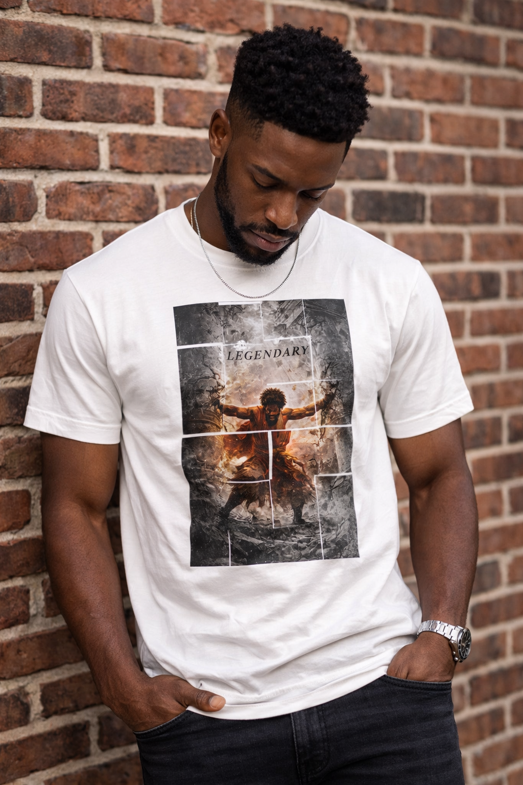 Bring Down the House - Judges 16:25-30 - Bible Hero Legendary t-shirt