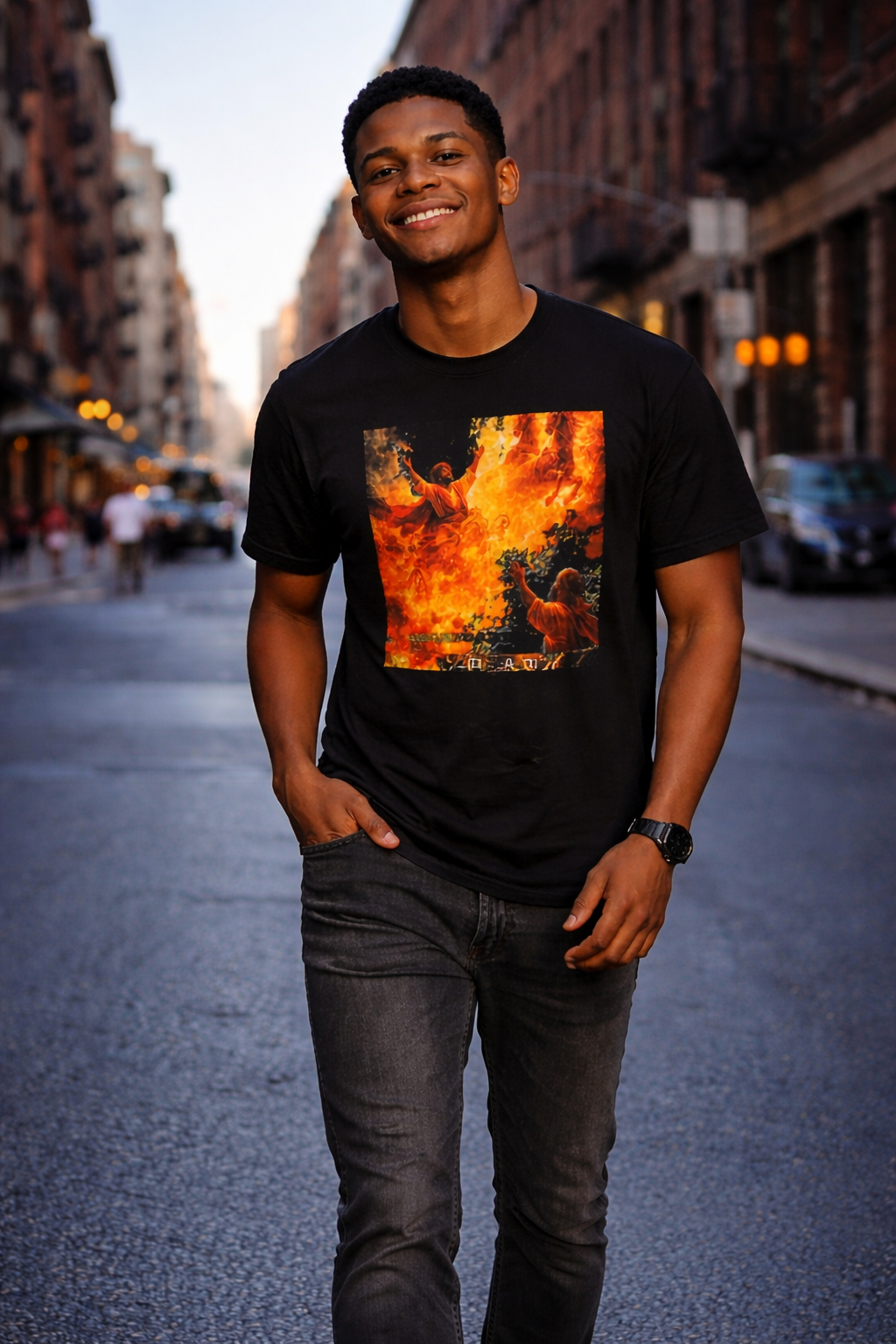Fiery Chariot - Elijah and Elisha - 2 Kings 2:11 - Bible hero Legendary T-shirt